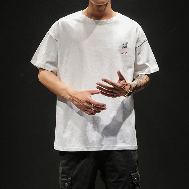 2021新款夏季印花短袖休闲时尚1508-P30,男装T恤,电商A128