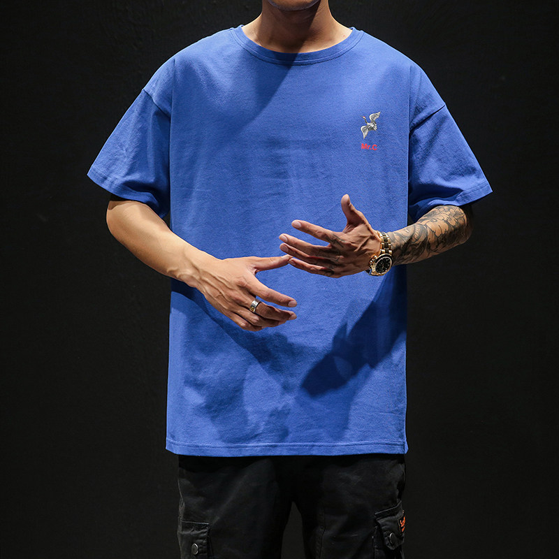 2021新款夏季印花短袖休闲时尚1508-P30,男装T恤,电商A128