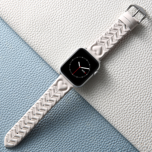 Se表帶 適用S10代AppleWatch表帶真皮高級感iPhone蘋果手表iwatch