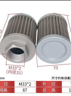 磨床配件M1432/1332/1420/1320外圆磨床滤芯液压油吸油过滤网油网