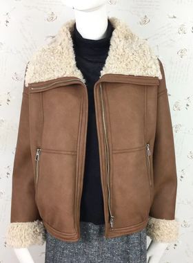 2025冬款 锦程新妤JC25W1152仿皮毛一体外套 专柜正品支持验货659