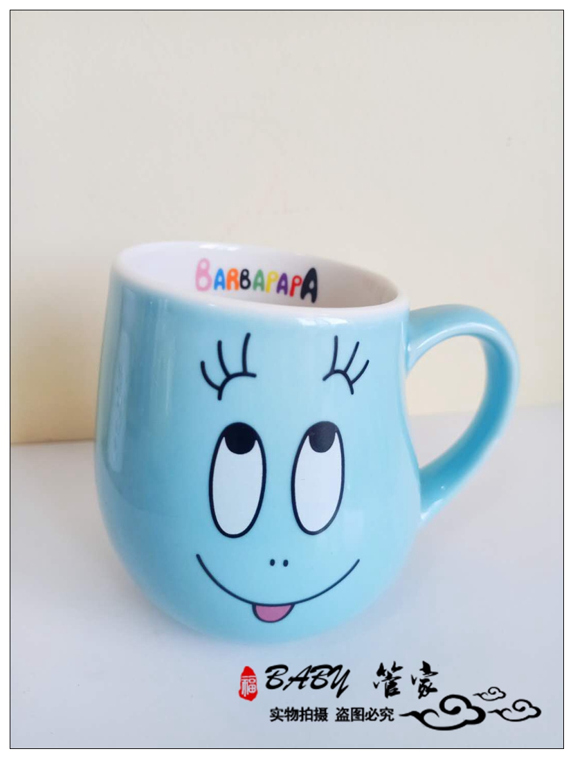 barbapapa卡通牛奶可爱动漫情侣