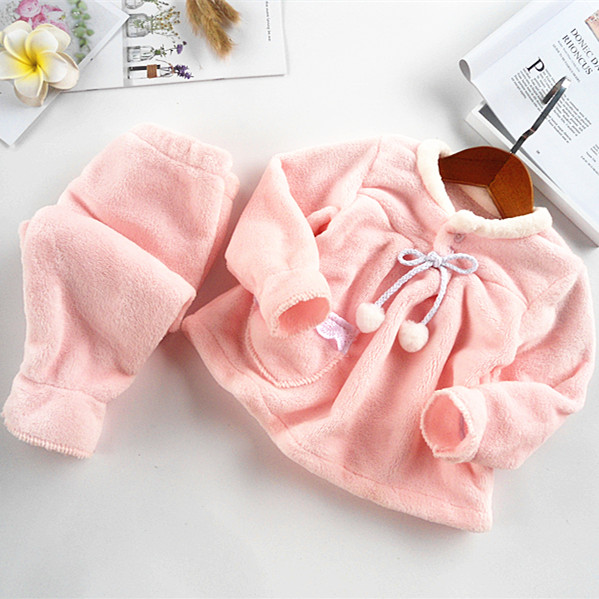 睡衣女童珊瑚绒小孩加厚家居服