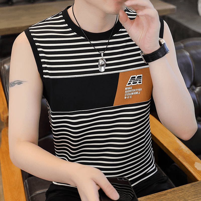 盾博男装背心男夏运动健