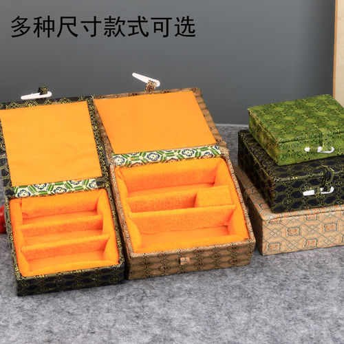 光祖纯手工印章锦盒篆刻包装锦盒