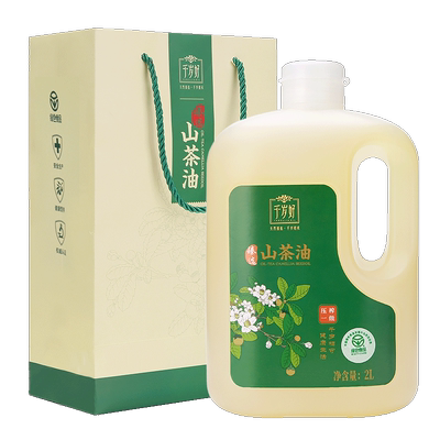 千岁好山茶油2000ml绿色食品认证