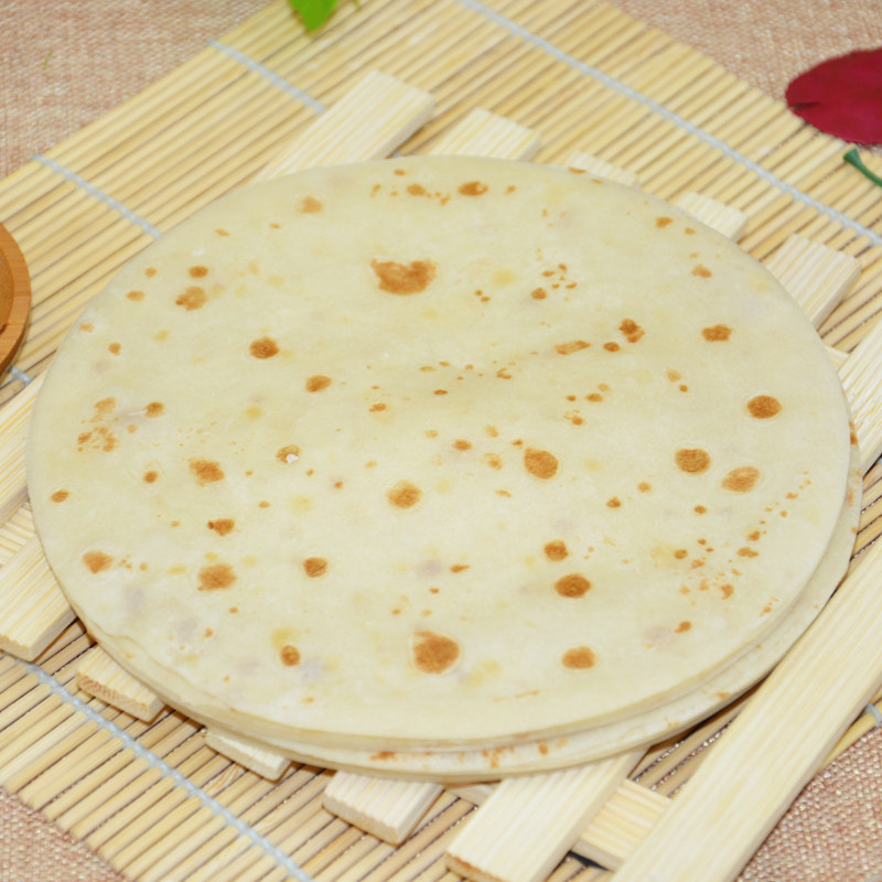 北京烤鸭饼春饼皮荷叶饼纯手工卷饼面饼皮无添加真空实惠批包邮發