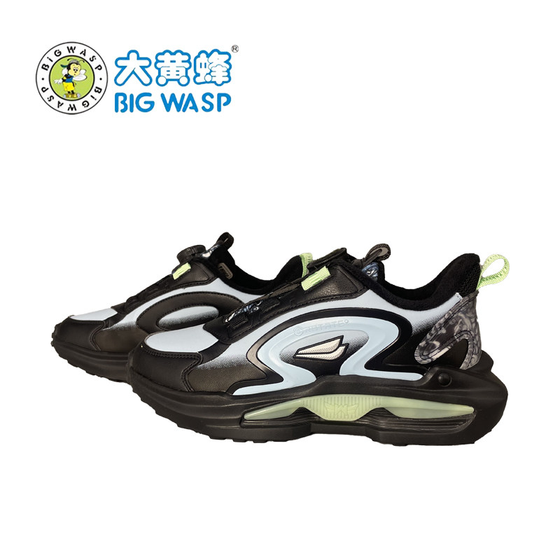 大黄蜂正品童鞋男童运动鞋冬款加绒儿童鞋大童跑步鞋