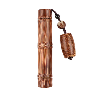 文玩龙血金丝竹棕竹手把件竹子男士随身把玩玉竹老竹子冷门盘玩竹