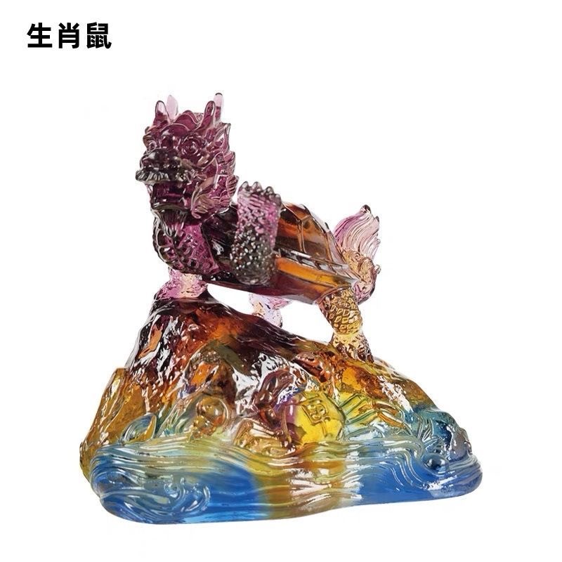 琉璃生肖吉祥物鳌头一甲