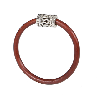 鸡血藤戒指男女单身情侣对戒复古风素尾戒藏银手饰森系小指戒指环