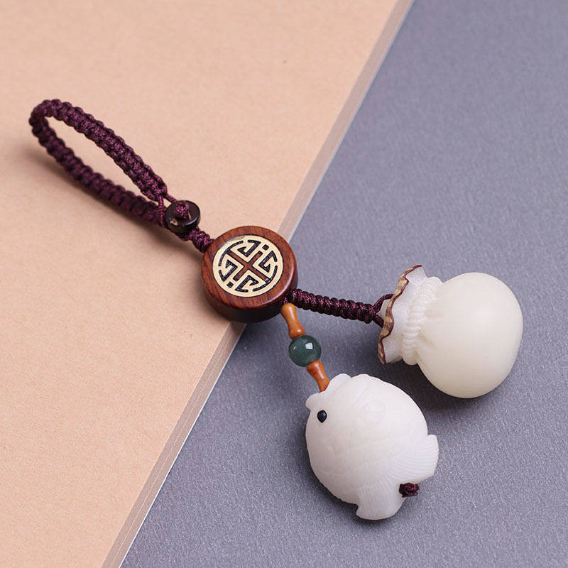 CREATIVE BODHI MONEY BAG KEYCHAIN GENERATION HAS MORE THAN BODHI CAR KEY PENDANT MALE AND FEMALE COUPLE CAR KEY ORNAMENT