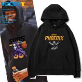 杜兰特篮球运动连帽卫衣男女死神kd出场服火箭队7号训练套头外套