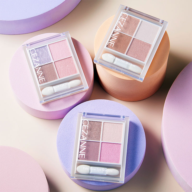 日本cezanne/倩麗四色眼影盤珠光