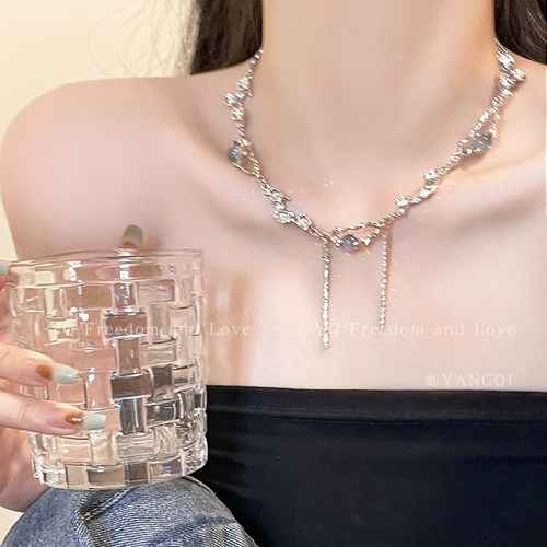 甜酷辣妹轻奢小众choker项链颈链
