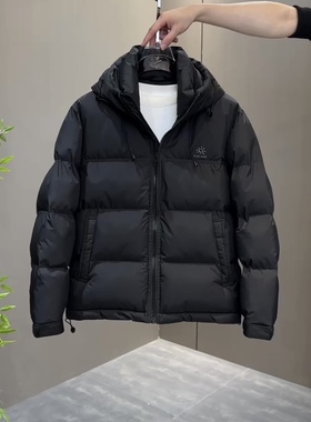 男士棉服外套冬季新款防风加厚2025新款保暖连帽棉衣休闲百搭宽松