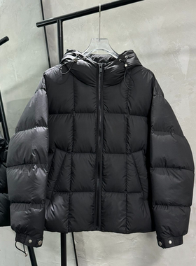 2025冬季新款泡芙羽绒服男款冬季高级感90白鸭绒超轻面包服外套潮