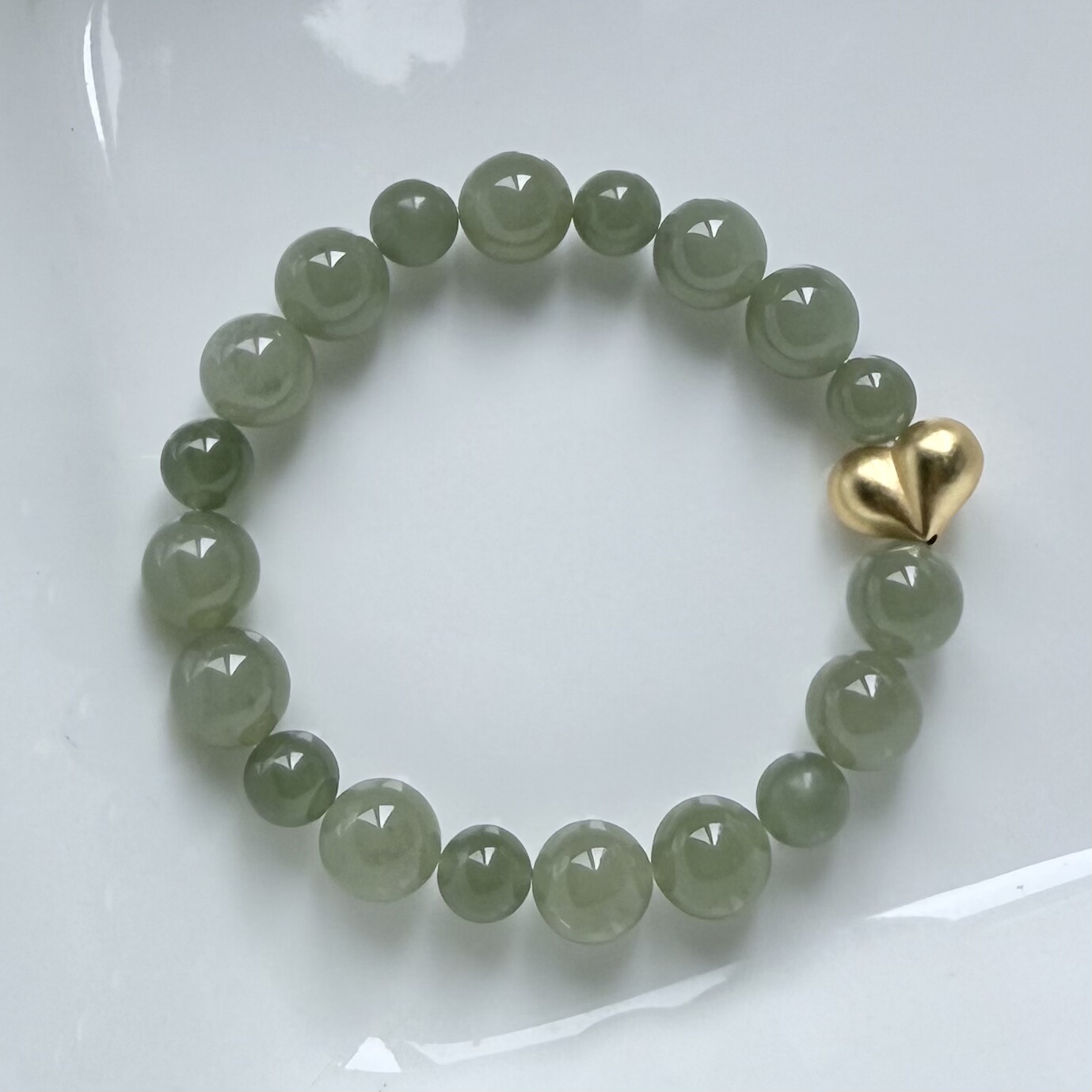 【特卖不退换】天然水晶珍珠混搭手串翡翠紫锂辉兔毛925银镀金