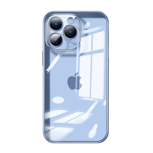 适用苹果13手机壳14新款15透明iphone13高级14plus感超薄13promax全包防摔12自带镜头膜16一体14pro保护套