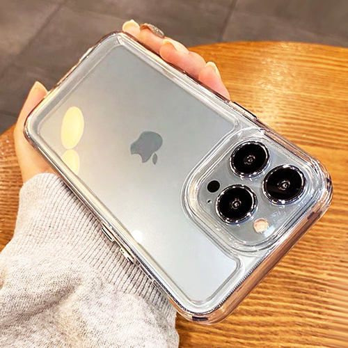 适用苹果系列硅胶简约防摔硬壳