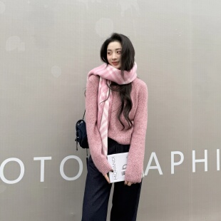 暖光予你丨康宝莱羊绒白厂丝丨厚款合股纱保暖柔软羊绒衫-MY6358