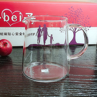 明尚德玻璃公道杯加厚耐热功夫茶具配件过滤茶海大容量可明火加热