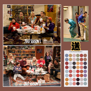 生活大爆炸谢尔顿谢耳朵经典美剧海报周边卡片卧室挂画客厅装饰画