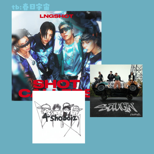 LNGSHOT出道专辑周边海报买3送1