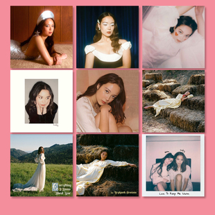 Laufey林冰专辑封面海报写真爵士乐宿舍墙贴卡片卧室房间装饰画