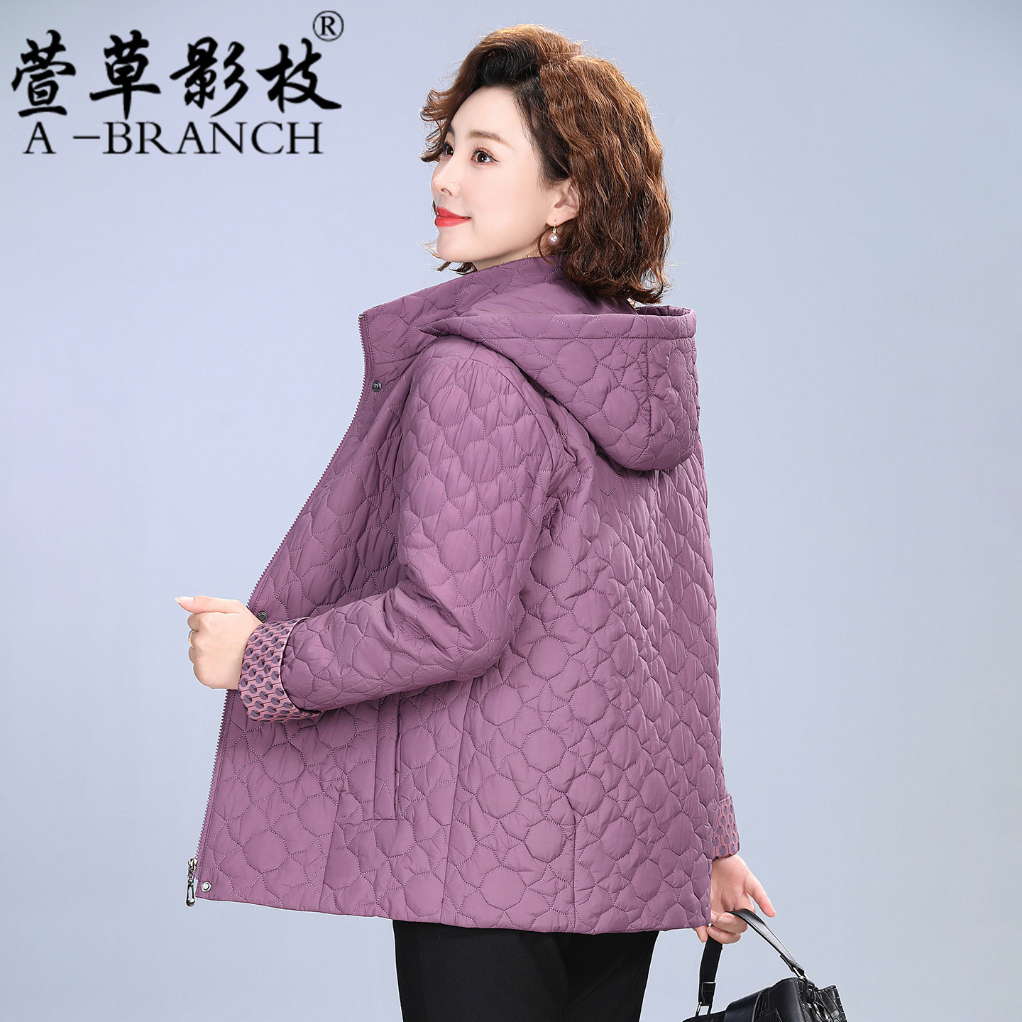 妈妈秋冬装短款棉服2026新款中年女士棉衣洋气中老年宽松夹棉上衣