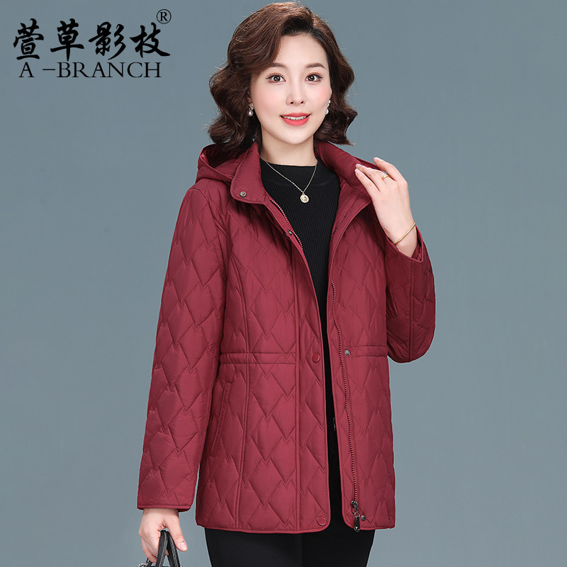 50多岁妈妈棉服外套秋冬装洋气2025时尚大码中老年棉衣女士小棉袄
