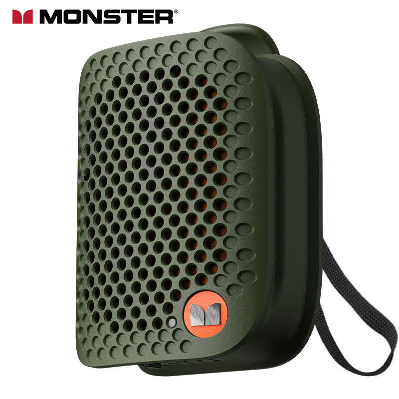 MONSTER/M3魔声蓝牙音箱适用户外迷你便携重低音无线防水蓝牙音响