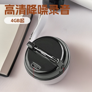小巧随身挂件高清降噪声控录音器 厂家跨境外贸Q3别针录音笔便携式