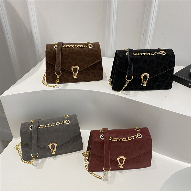 芊舒祺时尚简约小方包女金属链条翻盖包多色可选轻奢百搭单肩包