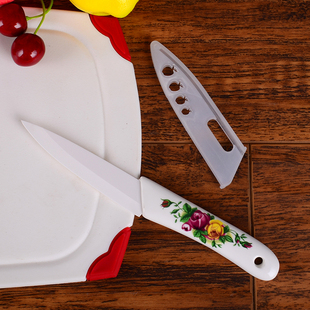 陶瓷刀水果刀菜刀4寸厨房刀具抗菌儿童辅食切菜刀水果刀