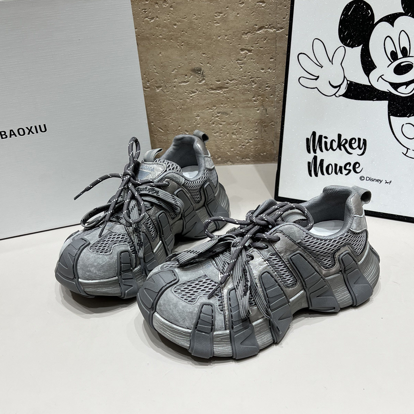 早春新款欧货潮流配阔腿裤小个子增高厚底白色老爹鞋女单鞋运动鞋,女鞋,老爹鞋,淘宝优惠券,粉丝福利购,淘宝优惠卷