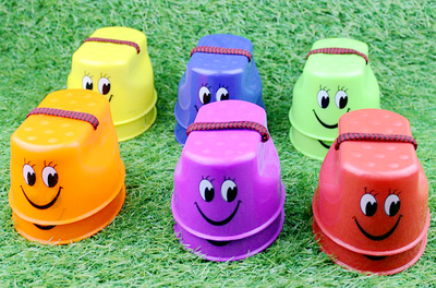 感统器材能力加厚户外玩具踩高跷