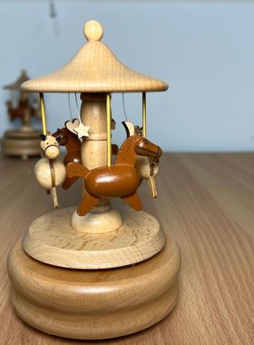 儿童玩具礼品家庭摆件木质工艺品