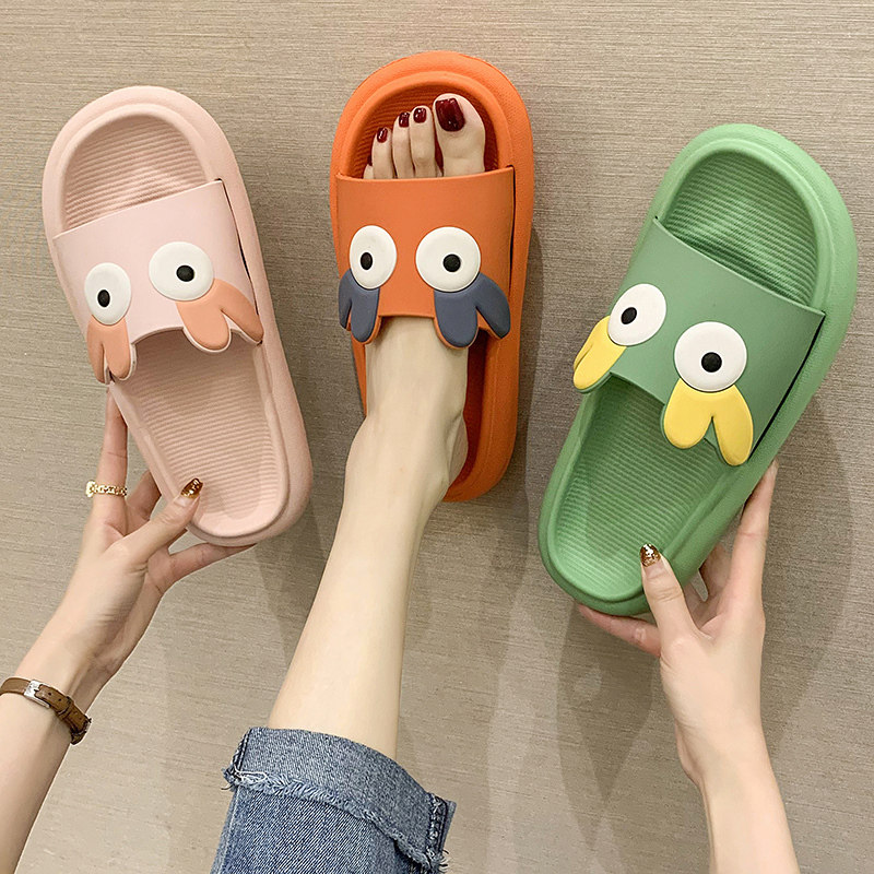 新款凉拖鞋女夏韩版厚底外穿时尚百搭网红ins潮家用平底沙滩拖鞋,女鞋,一字拖,淘宝优惠券,粉丝福利购,淘宝优惠卷