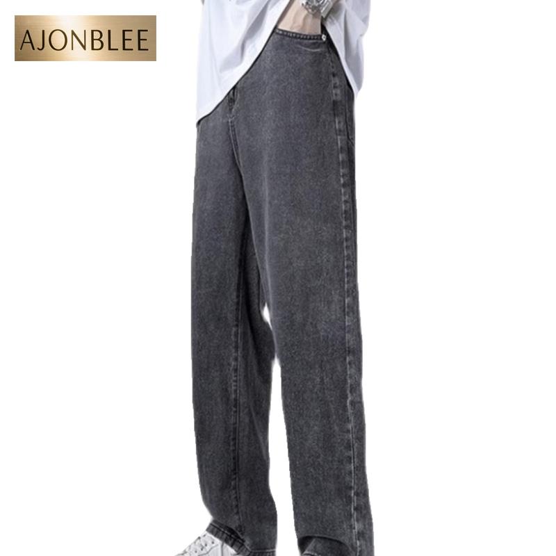 覆古美式牛仔裤男士直筒裤宽松时尚品牌帅气高街阔腿裤秋季2025新