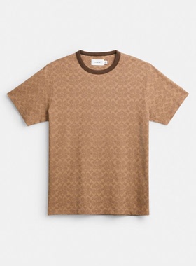 香港直邮 专柜正品代购 coach蔻驰新款 男士T恤CCC01