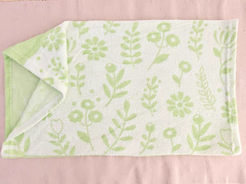 出口日本纯棉毛圈儿童枕套桶形枕巾微弹AB棉约30*50cm
