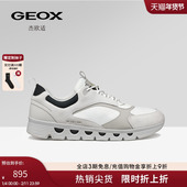 舒适休闲运动男鞋 GEOX杰欧适秋冬季 厚底增高低帮运动男鞋