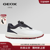 GEOX杰欧适秋冬防滑透气拼色休闲男鞋 低帮运动鞋