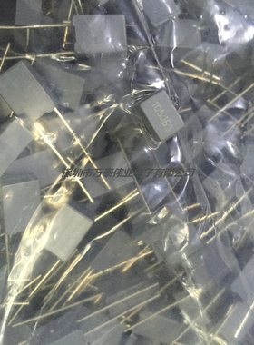 法拉CL23B灰色校正63V105J P5MM 校正方块电容器