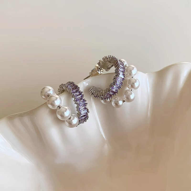 圆圈高级感耳圈精致轻奢大气独特银针耳环耳饰女士新爆款耳钉