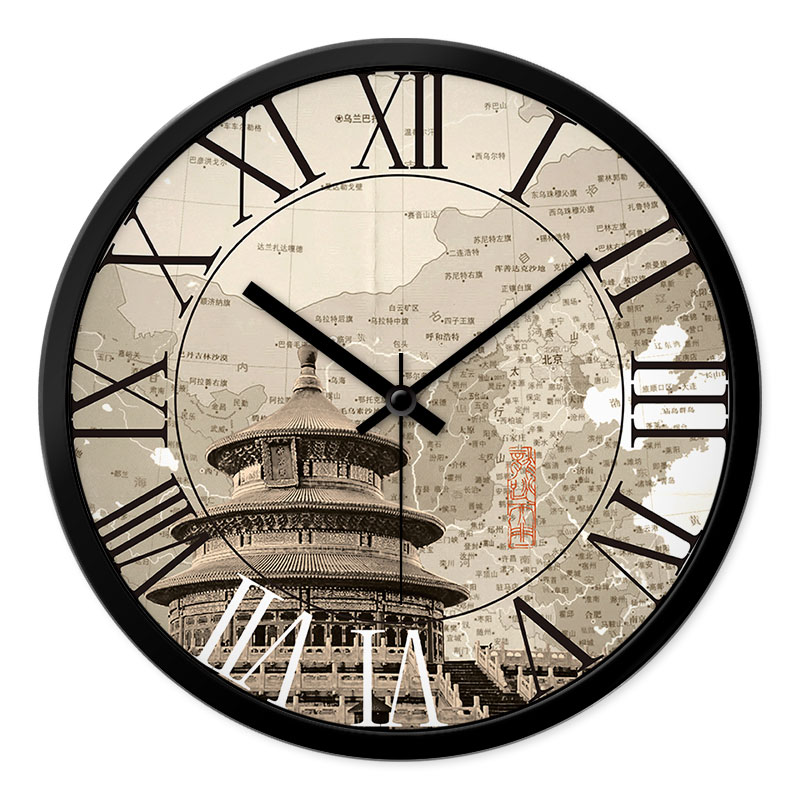 摩门宾馆大堂世界仿古挂钟客厅