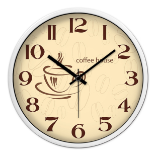 摩门大挂表餐厅咖啡馆创意时钟静音挂钟现代简约电子石英钟圆形钟