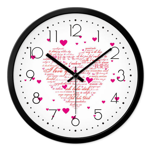 摩门结婚爱情卧室石英钟表