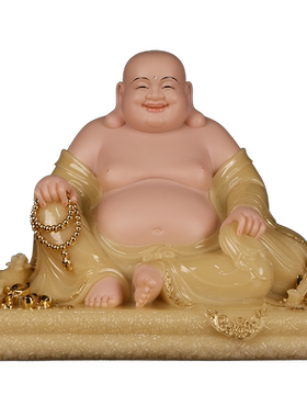 如意人生弥勒佛菩萨汉白玉佛像